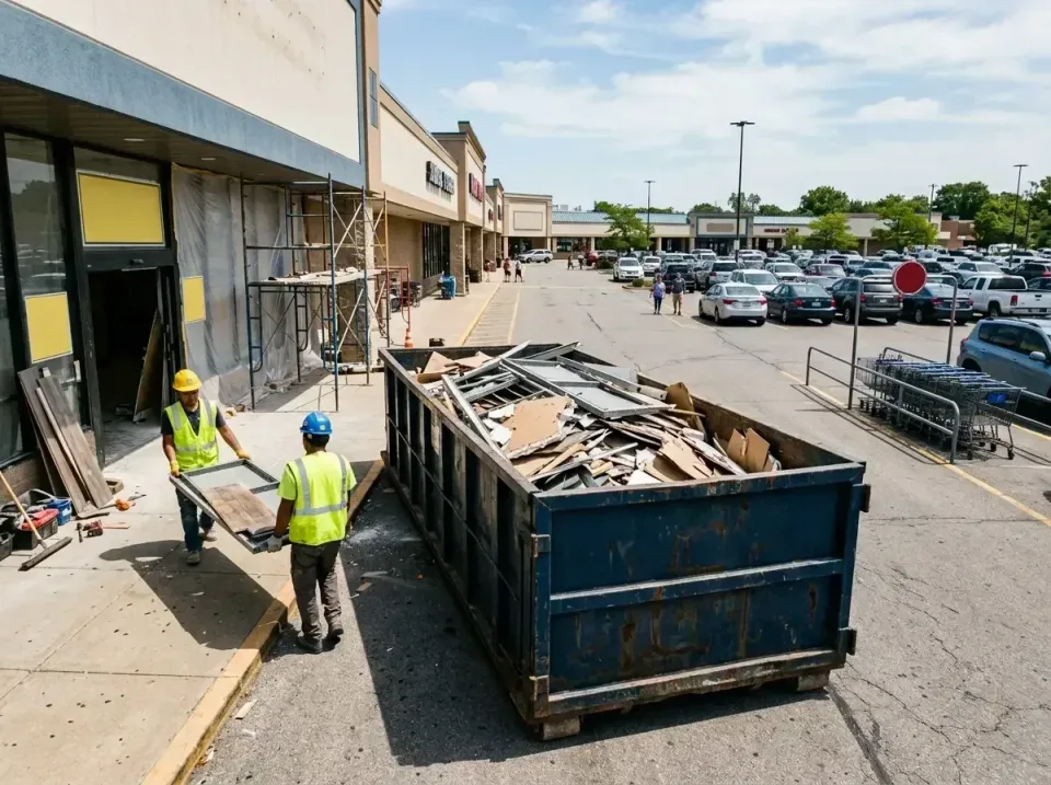 retail-store-renovation-debris-003 — frequently asked questions, Roll-off Dumpster Rentals in Layhill, MD